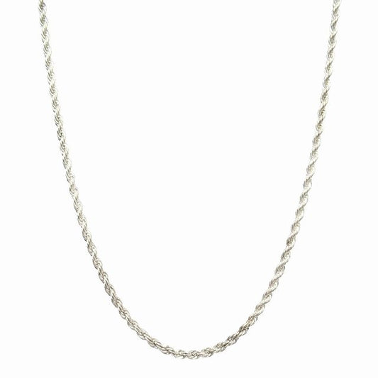 Polished New Tiffany & Co Vintage Tiffany & Co Twisted Rope Chain Necklace