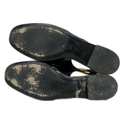 Loewe Sandals 37 Women's - Black Flower Bijou Leather