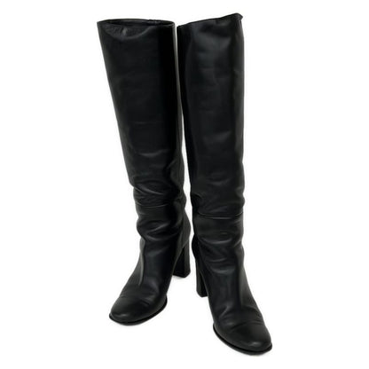 Hermes Long Boots 36 Women's - Black Leather