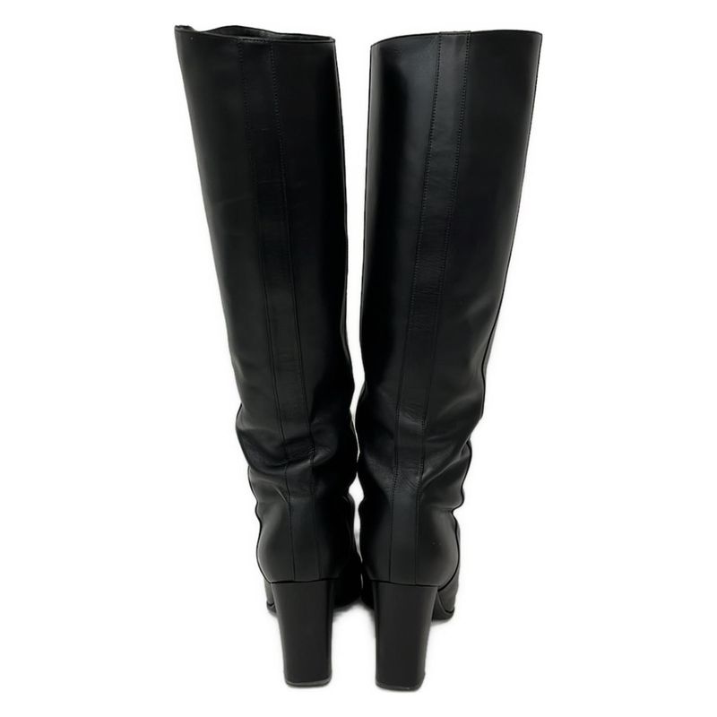 Hermes Long Boots 36 Women's - Black Leather