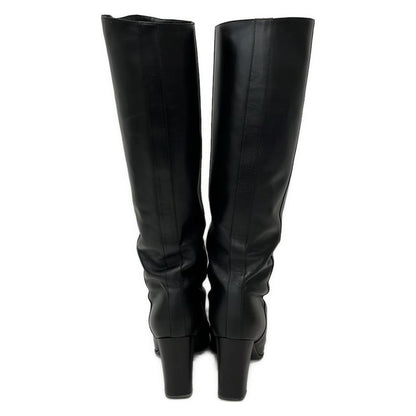 Hermes Long Boots 36 Women's - Black Leather