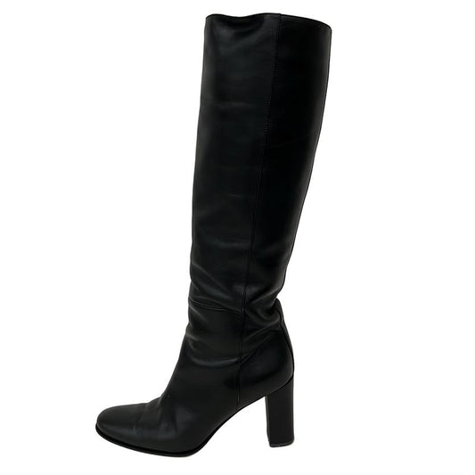 Hermes Long Boots 36 Women's - Black Leather