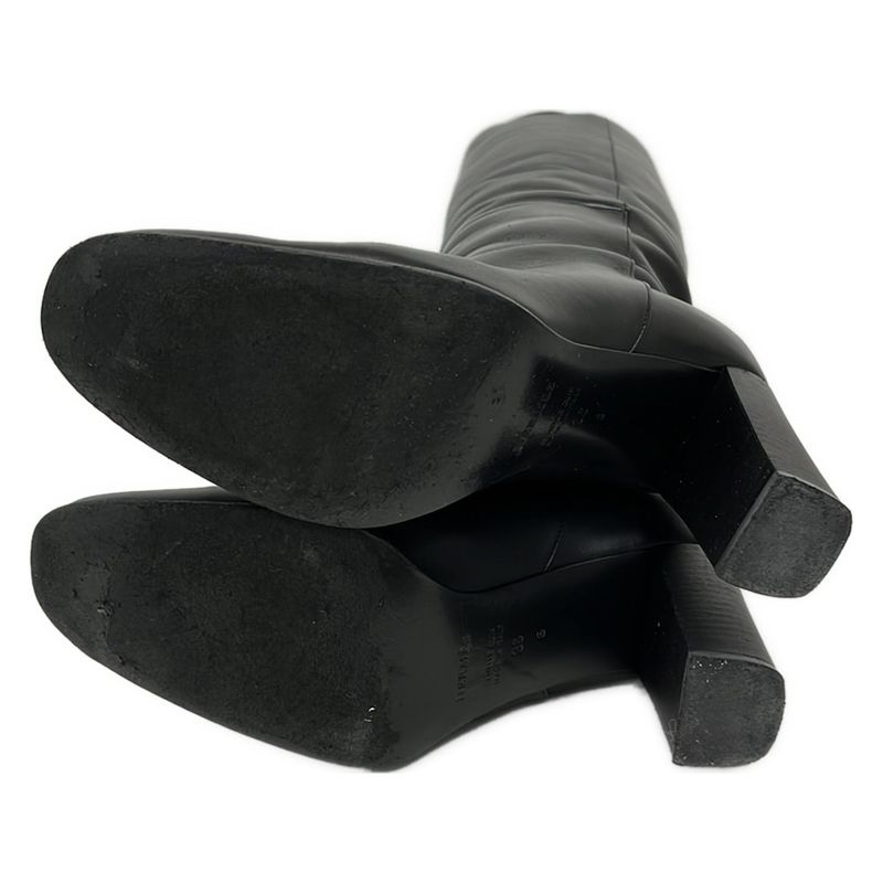 Hermes Long Boots 36 Women's - Black Leather