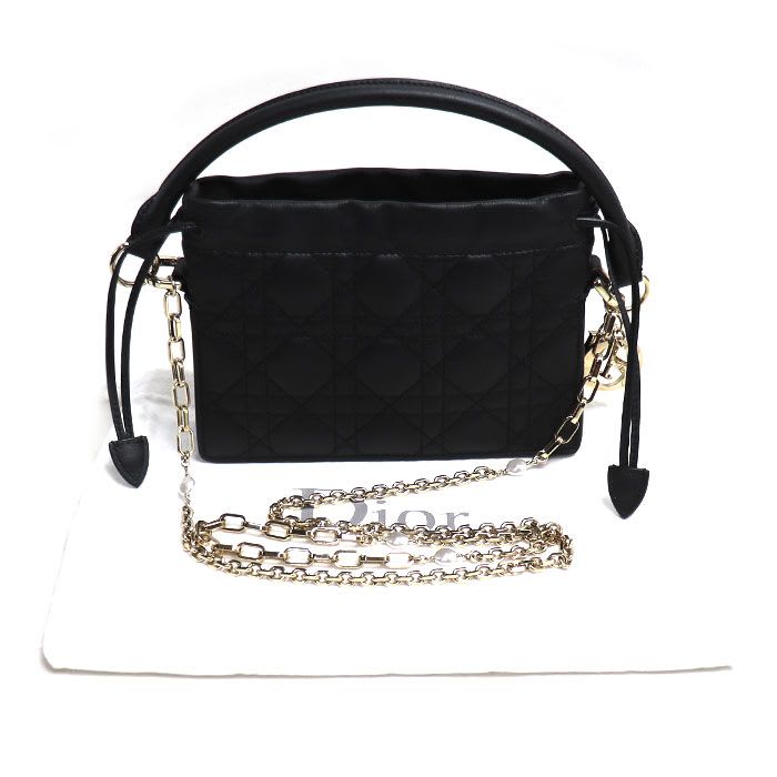 Dior Lady Milly Mini Shoulder Bag Black M900