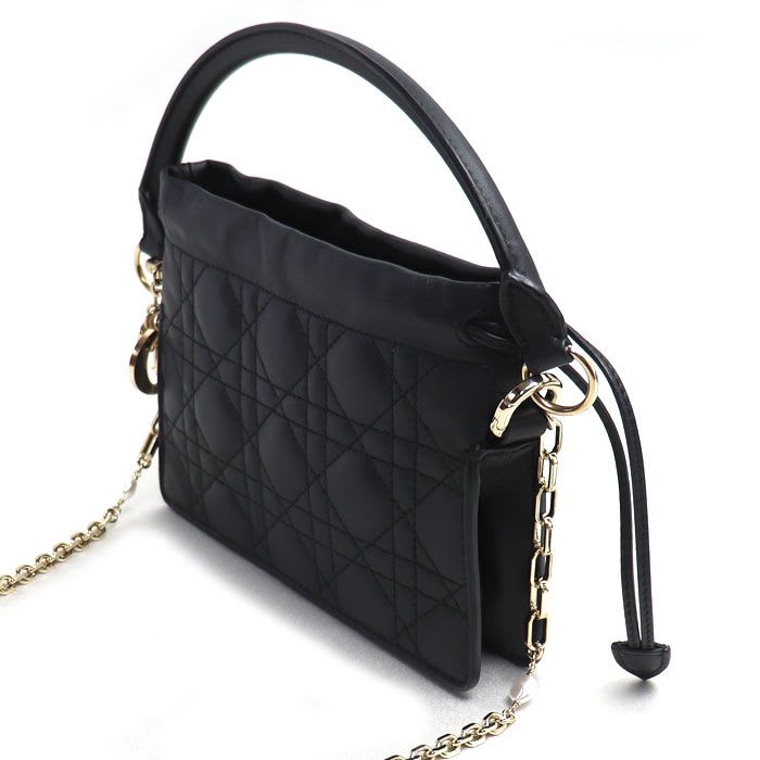 Dior Lady Milly Mini Shoulder Bag Black M900