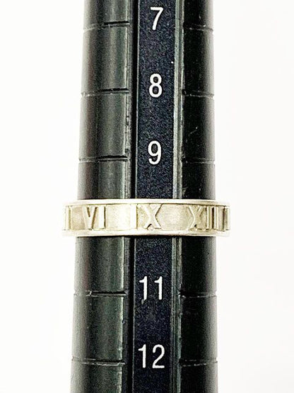 Tiffany & Co Tiffany & Co Atlas Ring No 10 Silver Ring []aa▲ 251214
