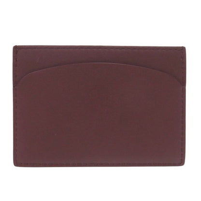 Cartier Must de Cartier Crl3001795 Leather Bordeaux Card Case Pass Case 0429