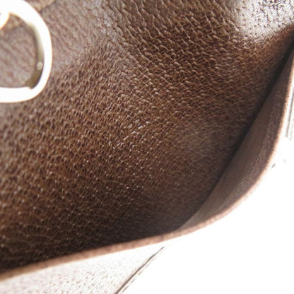 Bvlgari 6 Key Case Leather Brown 0446 Bvlgari