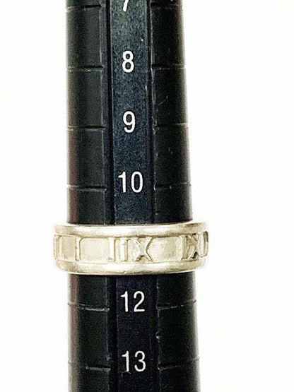 Tiffany & Co Tiffany & Co Atlas Ring No 11 Silver Ring []aa▲ 251214