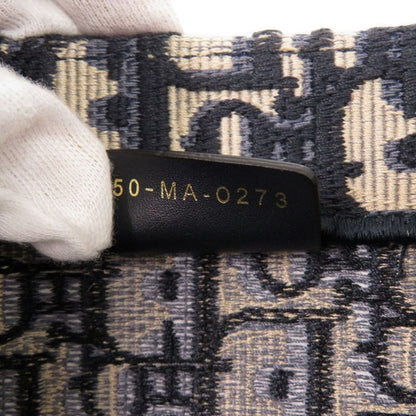 Dior Book Tote Medium Oblique M1296zriw Canvas Navy Tote Bag 0280 Dior