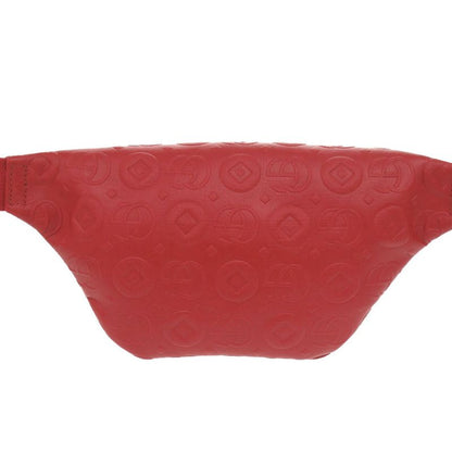 Gucci Children's Double G 502095 Leather Red Body Bag Waist Bag Red 0271 Gucci