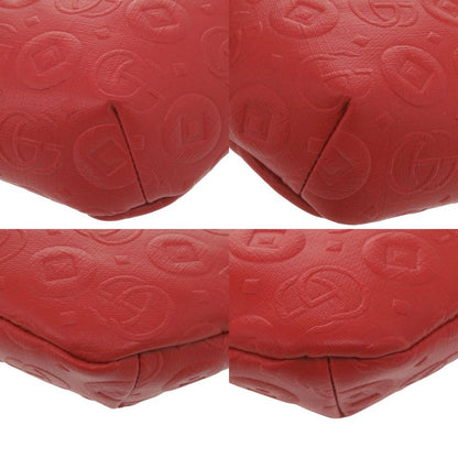 Gucci Children's Double G 502095 Leather Red Body Bag Waist Bag Red 0271 Gucci