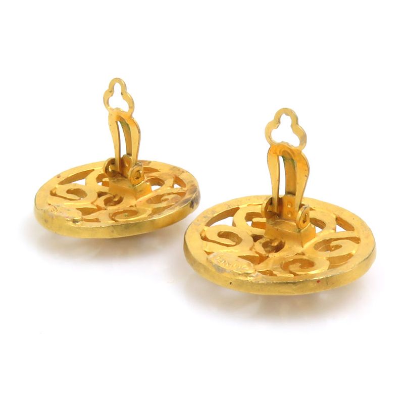 Chanel Classic Filigree Gold