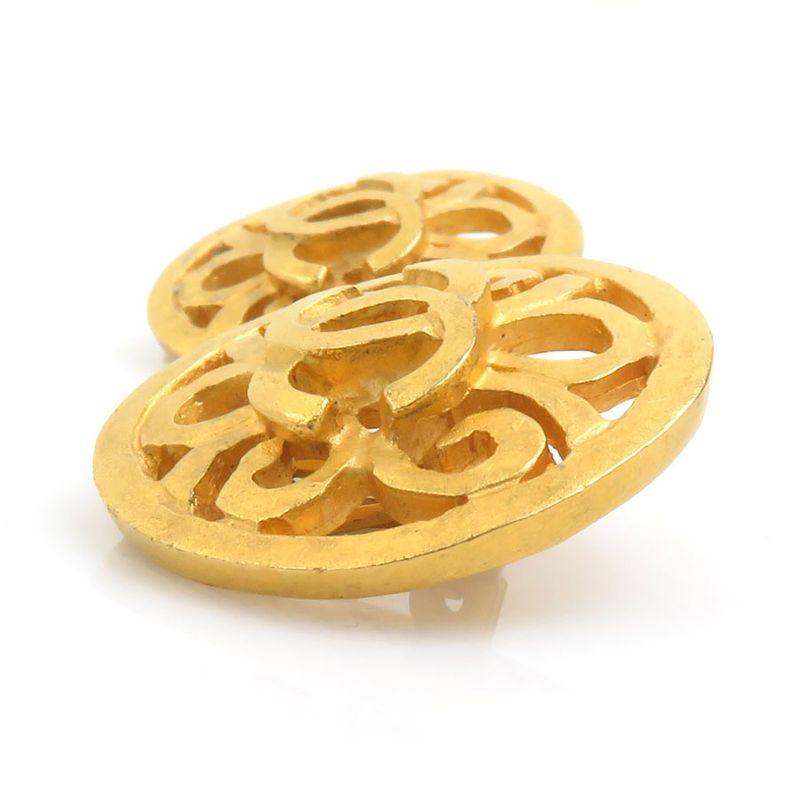 Chanel Classic Filigree Gold