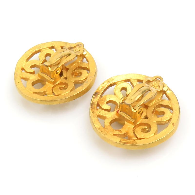 Chanel Classic Filigree Gold