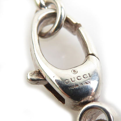 Gucci Gucci Interlocking-G Silver-Tone Necklace