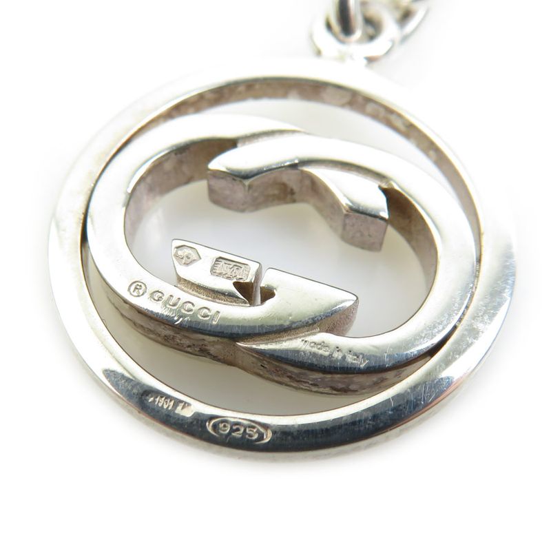 Gucci Gucci Interlocking-G Silver-Tone Necklace