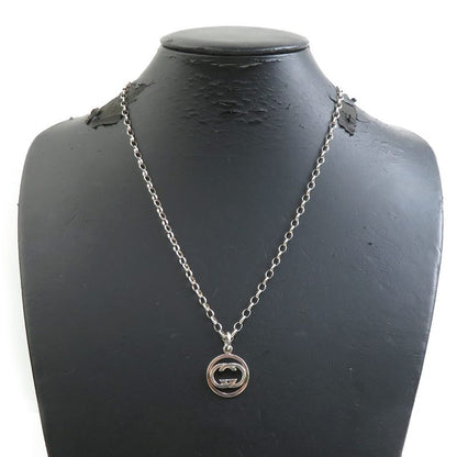 Gucci Gucci Interlocking-G Silver-Tone Necklace