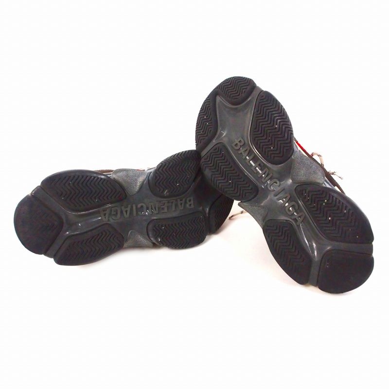 Balenciaga Triple S Triple S Sneakers Shoes 39 Red 516440