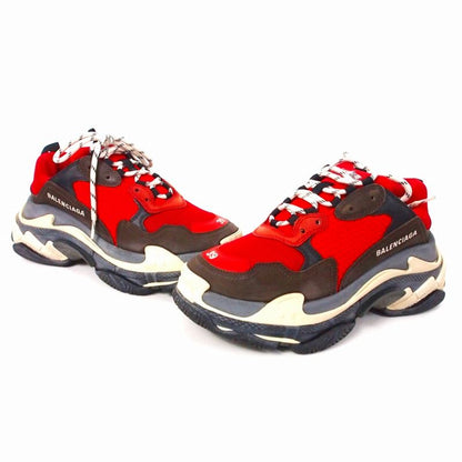 Balenciaga Triple S Triple S Sneakers Shoes 39 Red 516440