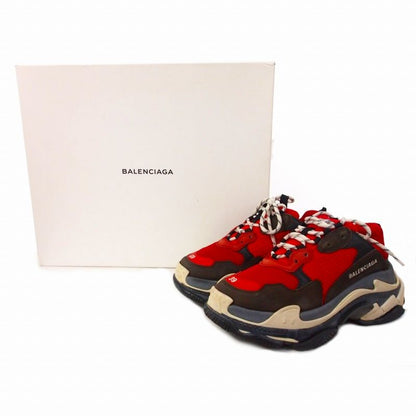 Balenciaga Triple S Triple S Sneakers Shoes 39 Red 516440