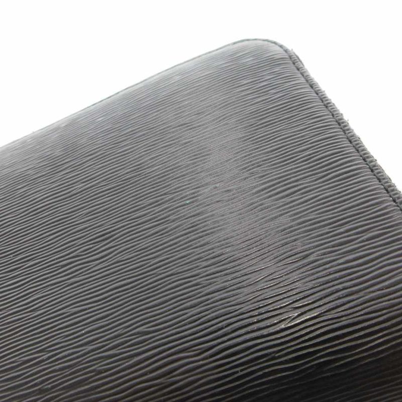 Prada Long Wallet Vitello Leather Round Zipper Black 1ml506 Uo Aa