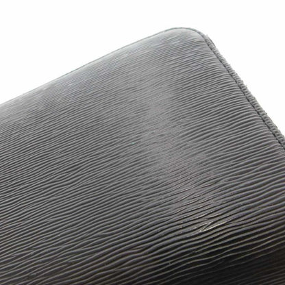 Prada Long Wallet Vitello Leather Round Zipper Black 1ml506 Uo Aa