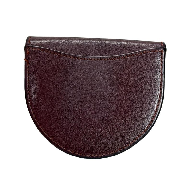 Cartier Coin Case - Bordeaux Leather