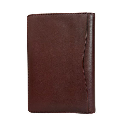 Cartier Billfold Mastline Bordeaux X Gold Can Hold Cards and Pass Ports Leather