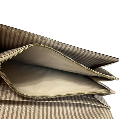 Louis Vuitton Long Wallet Damier Portefeuille Sarah N63179 Ebene