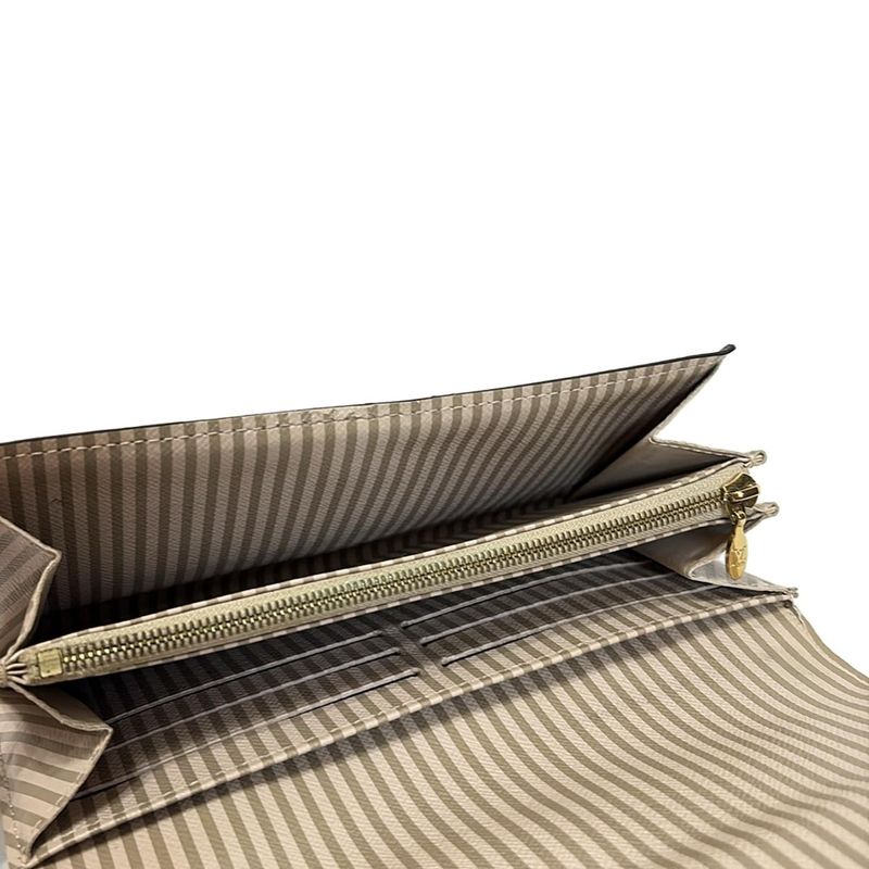 Louis Vuitton Long Wallet Damier Portefeuille Sarah N63179 Ebene