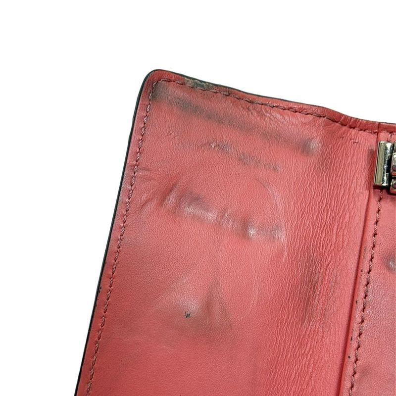 Louis Vuitton Key Case Monogram Vernis Multicles 4 M90913 Rose Rich Initial