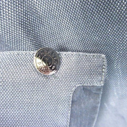 Hermes Serie Button Shirt Long Sleeve Gray 39