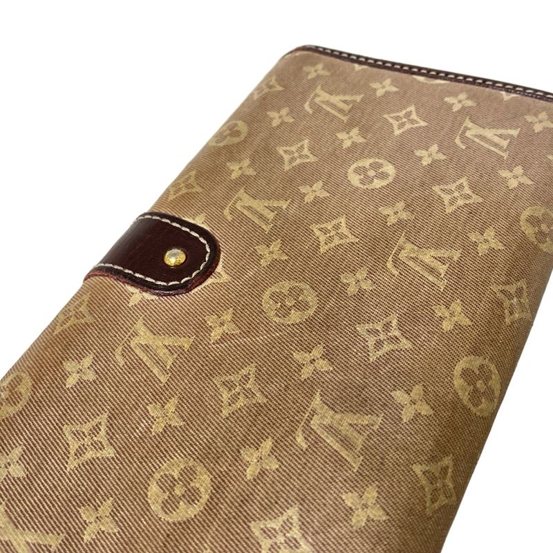 Louis Vuitton Long Wallet Monogram Portefeuille Sarah M63008 Sepia