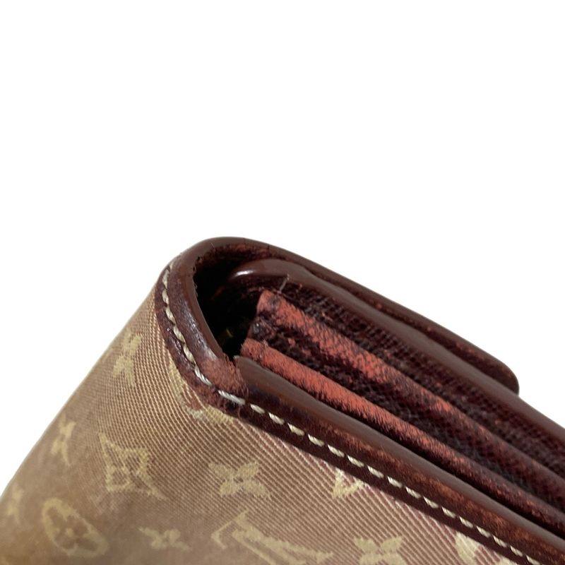 Louis Vuitton Long Wallet Monogram Portefeuille Sarah M63008 Sepia