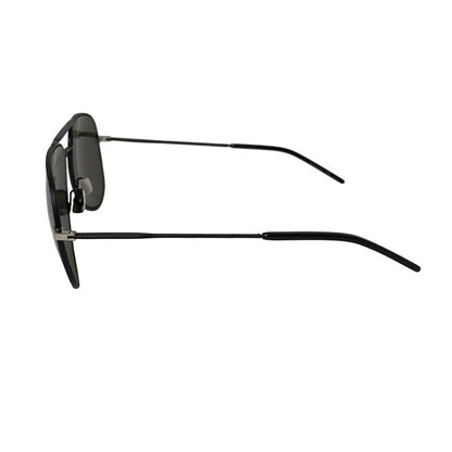 Saint Laurent Paris Sunglass Es - Black X Silver Class Ic11 Leather