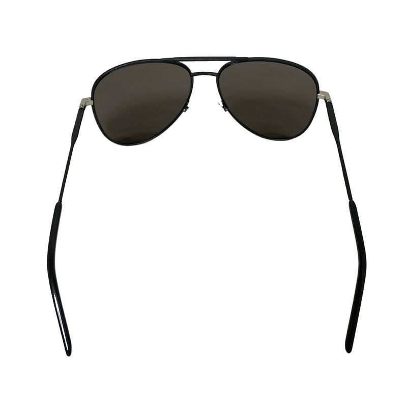Saint Laurent Paris Sunglass Es - Black X Silver Class Ic11 Leather