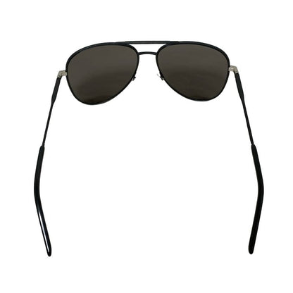 Saint Laurent Paris Sunglass Es - Black X Silver Class Ic11 Leather