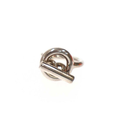 Hermes Croisette GM Ring 21 Silver 50