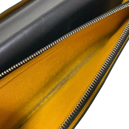 Goyard Long Wallet Richelieu Black X Brown X White