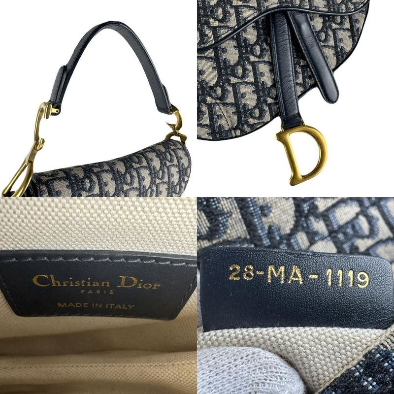 Christian DIOR Handbag Oblique Saddle
