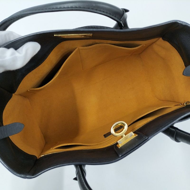 Louis Vuitton on My Side MM 2way Tote Bag Monogram Taffetage Noir Black M53826