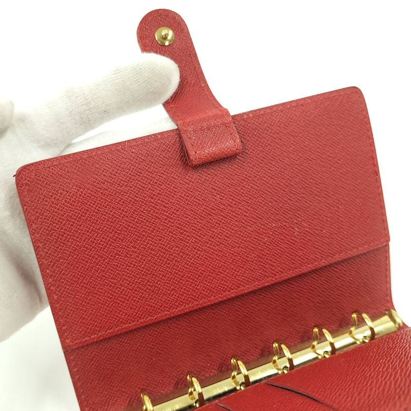 Louis Vuitton Agenda PM Epi Red R20057