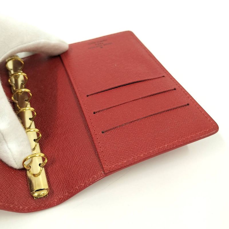 Louis Vuitton Agenda PM Epi Red R20057