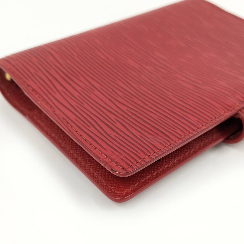 Louis Vuitton Agenda PM Epi Red R20057