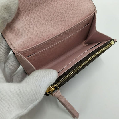 Louis Vuitton Portomone Rosali Coin Case Rose Ballerine Monogram M62361