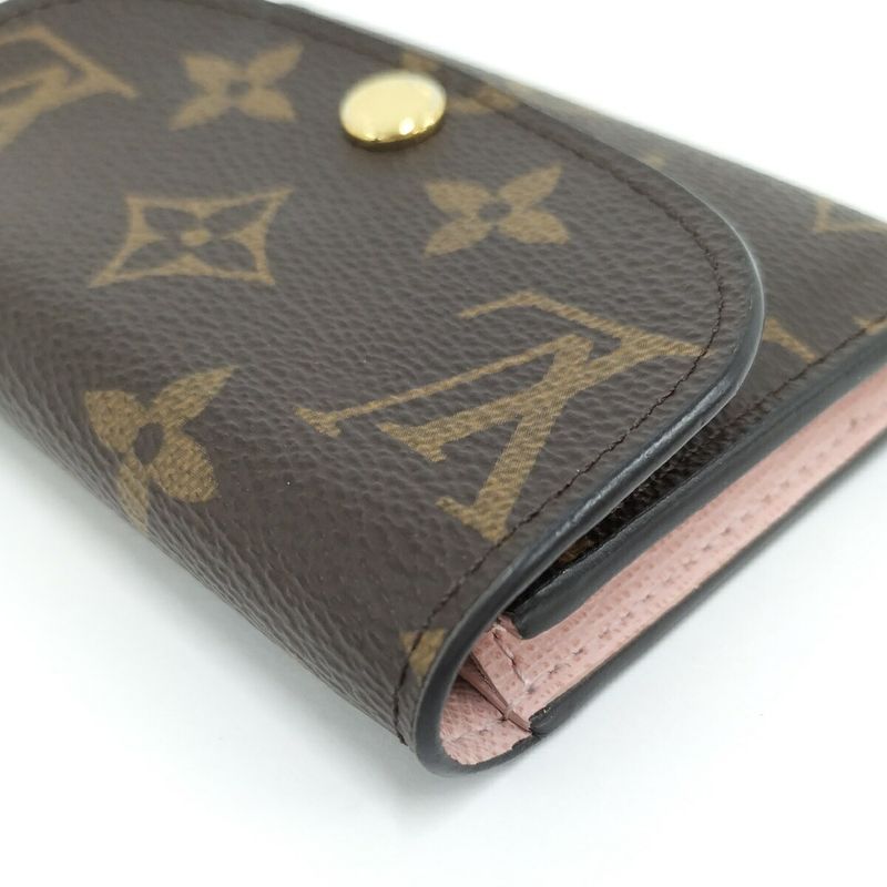 Louis Vuitton Portomone Rosali Coin Case Rose Ballerine Monogram M62361