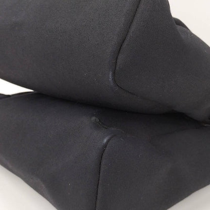 Hermes Herbag Her Bag a Dos PM 2way Shoulder Bag Leather Canvas Black