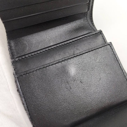 Celine Small Trifold Wallet Trifold Wallet Leather Black