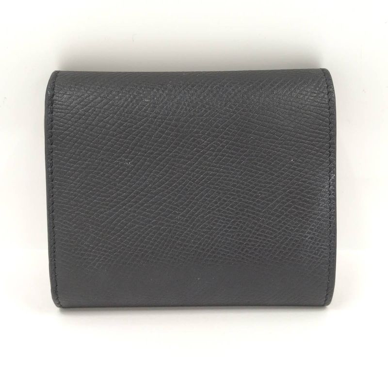 Celine Small Trifold Wallet Trifold Wallet Leather Black